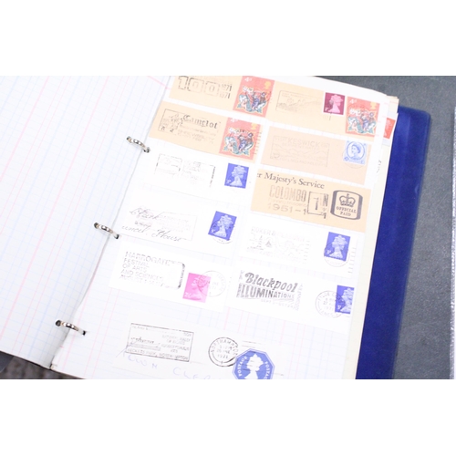 284 - A COLLECTION OF BRITISH POST MARKS