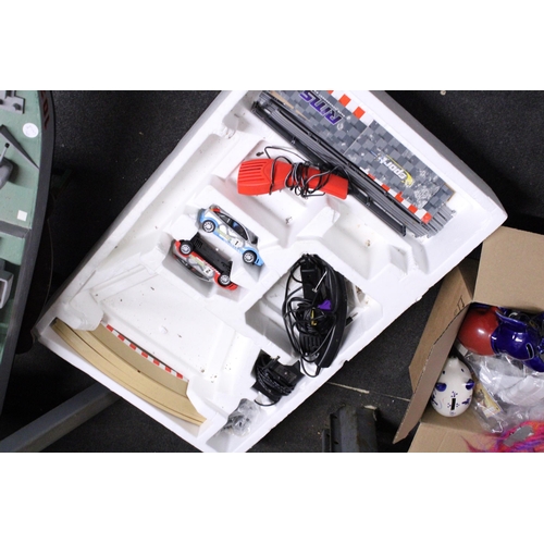 559 - A 'MY FIRST SCALEXTRIC' AND SPARES FOR SCALEXTRIC