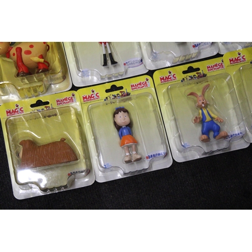 575 - EIGHT MAGIC ROUNDABOUT FIGURES - NEW IN PACKAGING