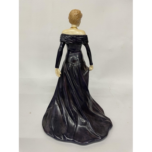 809 - A ROYAL DOULTON FIGURINE OF DIANA PRINCESS OF WALES TO COMMEMORATE THE LIFE OF LIMITED EDITION OF 10... 