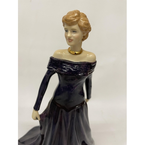 809 - A ROYAL DOULTON FIGURINE OF DIANA PRINCESS OF WALES TO COMMEMORATE THE LIFE OF LIMITED EDITION OF 10... 