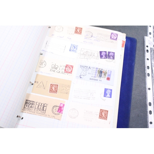 284 - A COLLECTION OF BRITISH POST MARKS