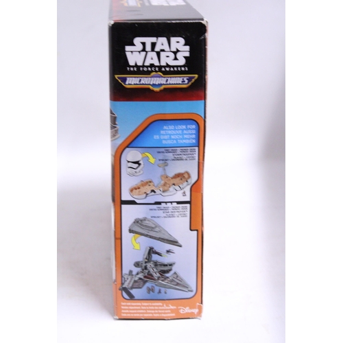 332 - A STAR WARS, THE FORCE AWAKENS, 'MILLENNIUM FALCON' MICRO MACHINES PLAYSET - AS NEW IN BOX