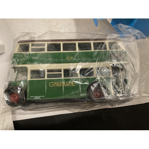 467 - FOUR CORGI MODELS OF VINTAGE COACHES TO INCLUDE A LIMITED EDITION BEDFORD OB COACH, HOWARD'S TOURS, ... 