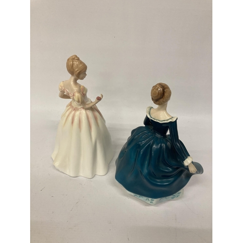 811 - TWO ROYAL DOULTON FIGURINES 