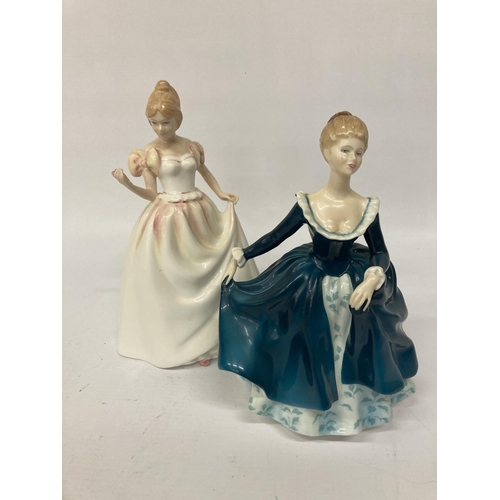 811 - TWO ROYAL DOULTON FIGURINES 