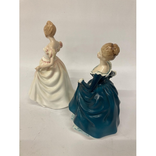 811 - TWO ROYAL DOULTON FIGURINES 