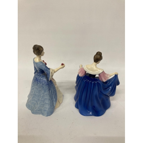 812 - TWO ROYAL DOULTON FIGURINES 