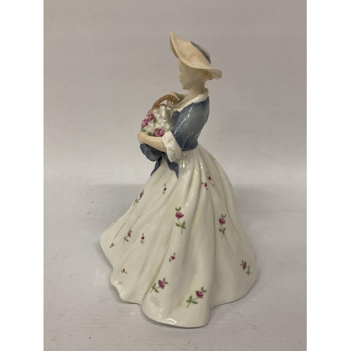 817 - A ROYAL WORCESTER FIGURINE 