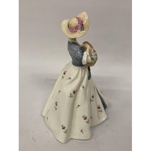 817 - A ROYAL WORCESTER FIGURINE 