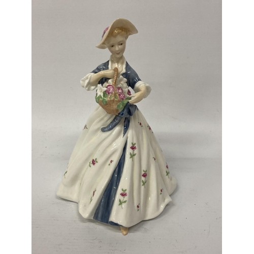 817 - A ROYAL WORCESTER FIGURINE 