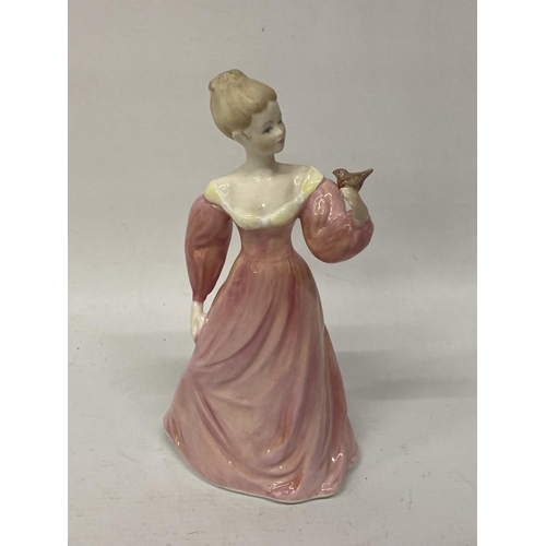 818 - A COALPORT FIGURINE 