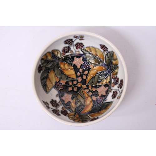 861 - A MOORCROFT BRAMBLE PATTERN BOWL