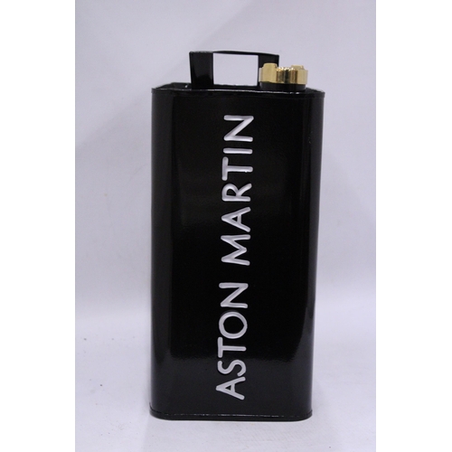 920 - A BLACK ASTON MARTIN PETROL CAN