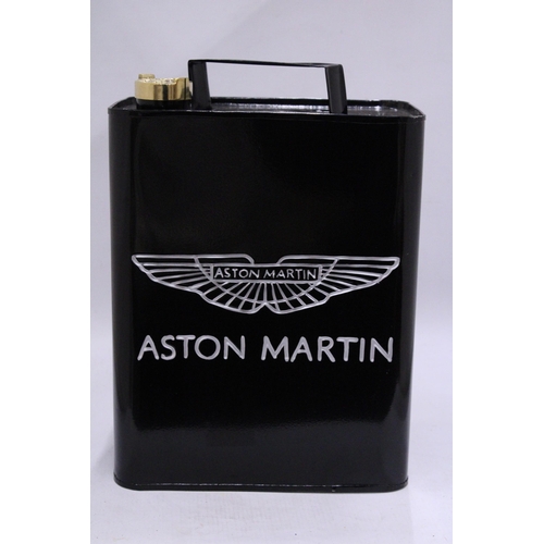 920 - A BLACK ASTON MARTIN PETROL CAN