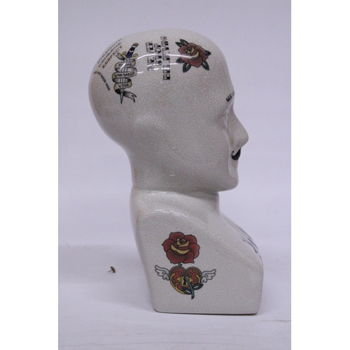 975 - A LARGE PHRENOLOGY HEAD