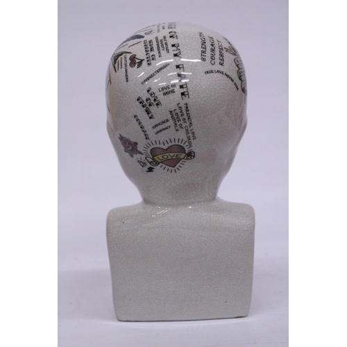 975 - A LARGE PHRENOLOGY HEAD