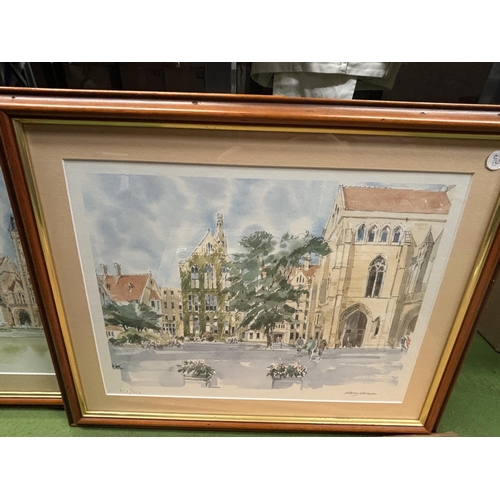 1181 - THREE FRAMED PRINTS TO INCLUDE TWO LIMITED EDITION ALBANY WISEMAN