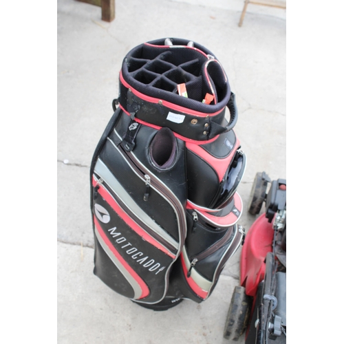 1835 - A MOTOCADDY GOLF BAG