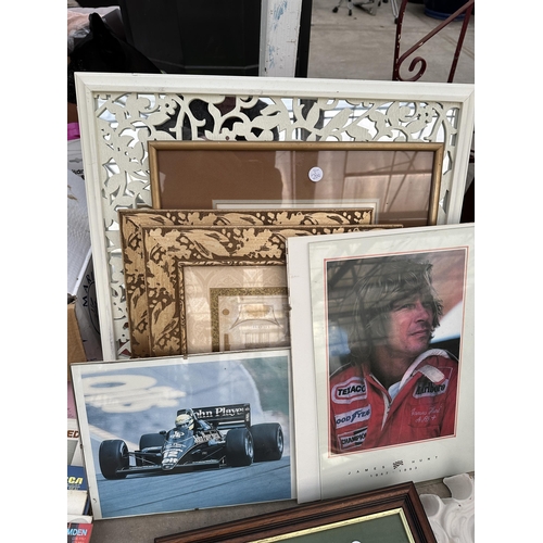 1926 - AN ASSORTMENT OF FRAMED PICTURES AND PRINTS