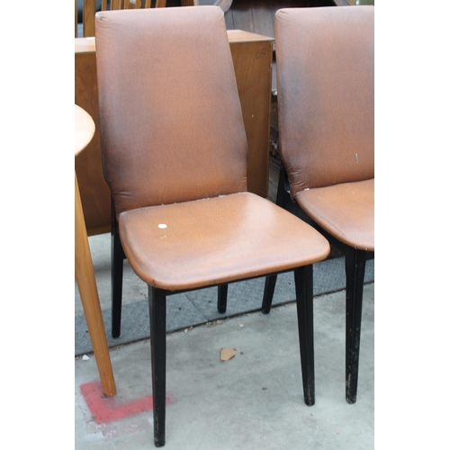 2968 - THREE VARIOUS CHAIRS