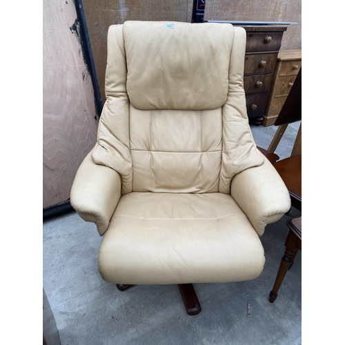 3064 - A STRESSLESS STYLE REVOLVING RECLINER