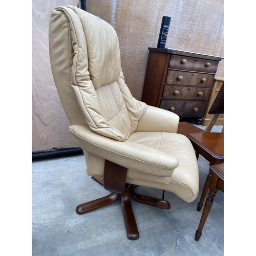 3064 - A STRESSLESS STYLE REVOLVING RECLINER