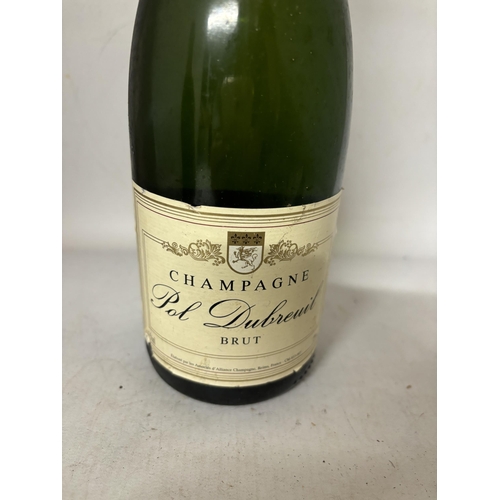 333 - A BOTTLE OF POL DUBREUIL BRUT CHAMPAGNE