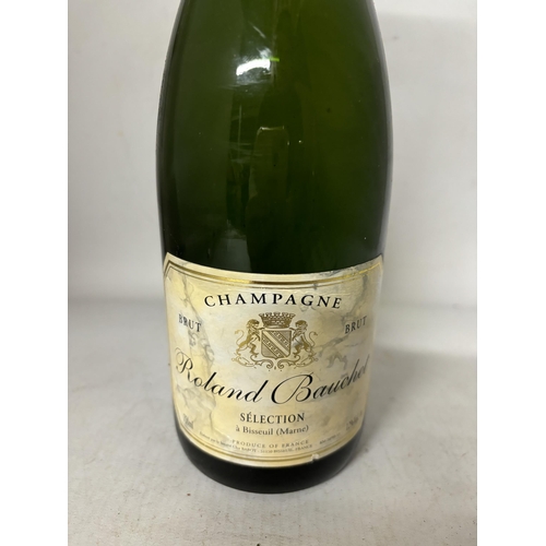 431 - A BOTTLE OF ROLAND BAUCHET SELECTION BRUT CHAMPAGNE