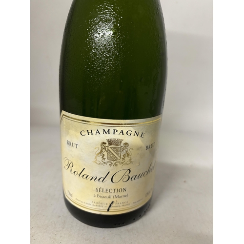 432 - A BOTTLE OF ROLAND BAUCHET SELECTION BRUT CHAMPAGNE