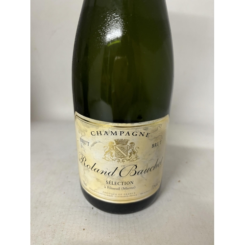 433 - A BOTTLE OF ROLAND BAUCHET SELECTION BRUT CHAMPAGNE