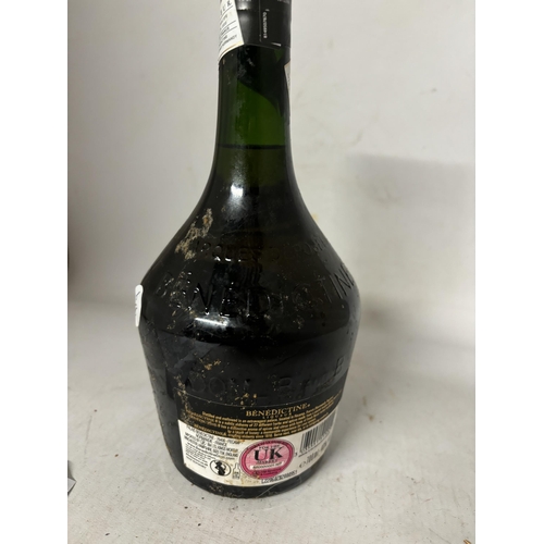 448 - A BOTTLE OF D.O.M 1510 BENEDICTINE LIQUOR