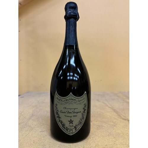 326 - A VINTAGE 1990 BOTTLE OF DOM PERIGNON CHAMPAGNE