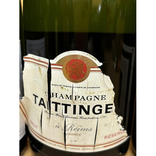 327 - THREE BOTTLES OF CHAMPAGNE TO INCLUDE TATTINGER, DE VALLOIS AND PIERRE DARCYS