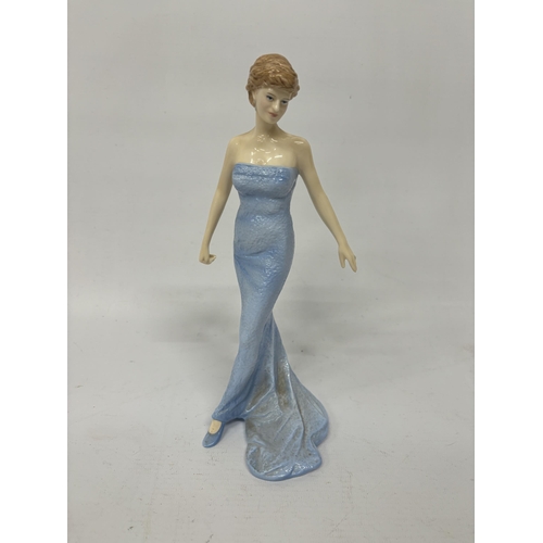 802 - A ROYAL DOULTON DIANA PRINCESS OF WALES FIGURNE