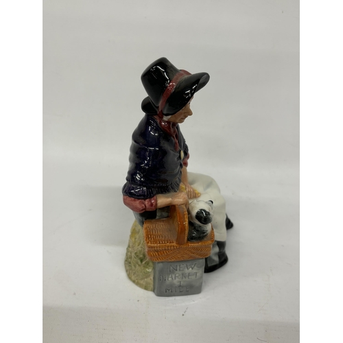 806 - A ROYAL DOULTON FIGURINE 