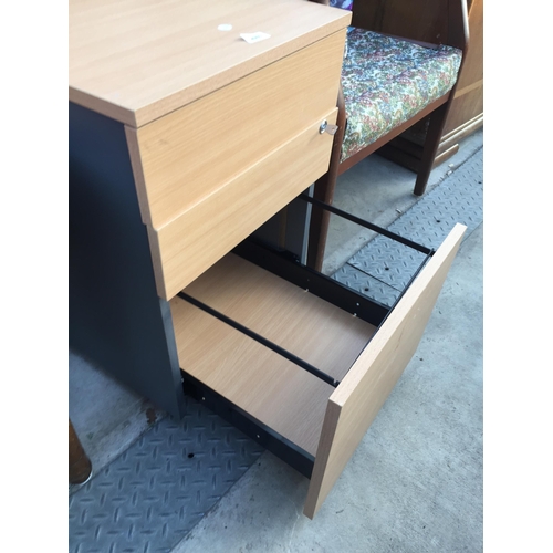 2603 - A THREE DRAWER FILING CHEST