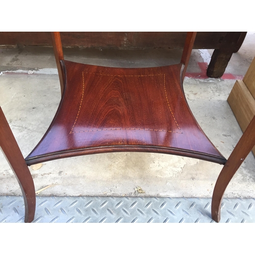 2617 - AN EDWARDIAN MAHOGANY AND INLAID 23