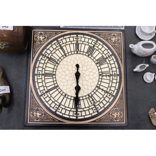 238 - A 'LITTLE BEN' OUTDOOR WALL CLOCK