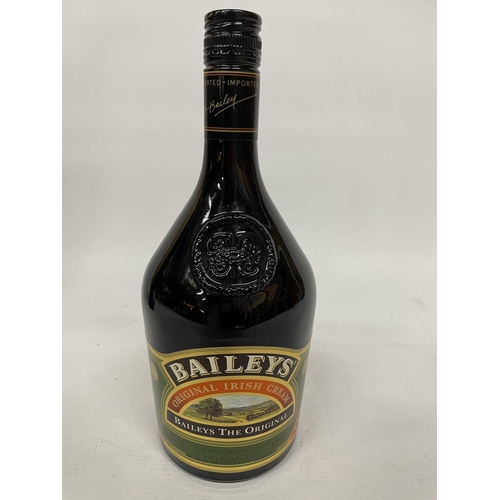 491 - A LITRE BOTTLE OF BAILEYS ORIGINAL IRISH CREAM