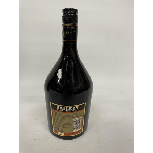 491 - A LITRE BOTTLE OF BAILEYS ORIGINAL IRISH CREAM