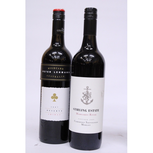 515 - SIX BOTTLES OF AUSTRALIAN RED WINE TO INCLUDE 2006 SPENCER BAY, DARK CORNER 2014, STIRLING ESTATE MA... 