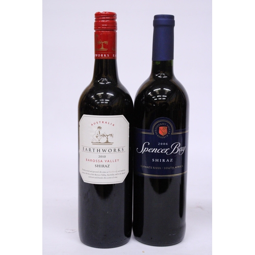 518 - SIX BOTTLES OF AUSTRALIAN RED WINE TO INCLUDE BAROOTA RESERVE 2009 VINTAGE, CASELLA THE BLACK STUMP ... 