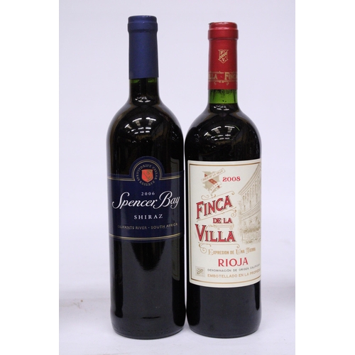 528 - SIX BOTTLES OF RED WINE TO INCLUDE PIGASSOU 2012, JOHNSON FAMILY VINEYARDS 2009, CASELLA THE BLACK S... 