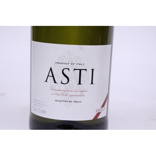 537 - THREE BOTTLES OF ITALIAN ASTI