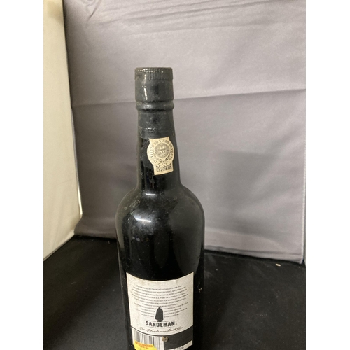 573 - A BOTTLE OF SANDEMANS 1987 LATE BOTTLED VINTAGE PORT