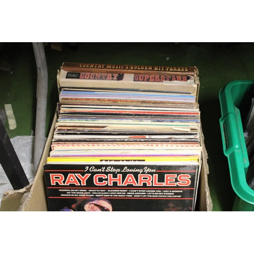 1143 - A COLLECTION OF LP RECORDS TO INCLUDE DISCO, CLASSICAL, COUNTRY, EASY LISTENING, ETC