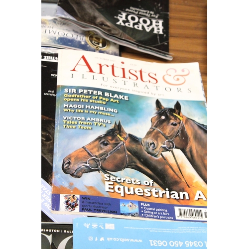 1294 - AN ASSORTMENT OF HORSE RELATED MAGAZINES