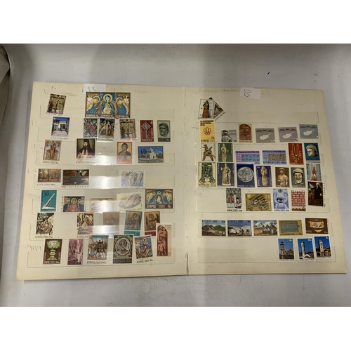 739 - A LOCAL DECEASED DEALER’S STOCK OF STAMPS ARRANGED ON STOCKSHEETS  TO INCLUDE : CYPRUS