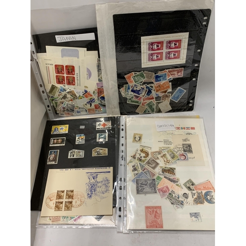 743 - A LOCAL DECEASED DEALER’S STOCK OF STAMPS ARRANGED ON STOCKSHEETS TO INCLUDE : COMMONWEALTH, CZECH, ... 